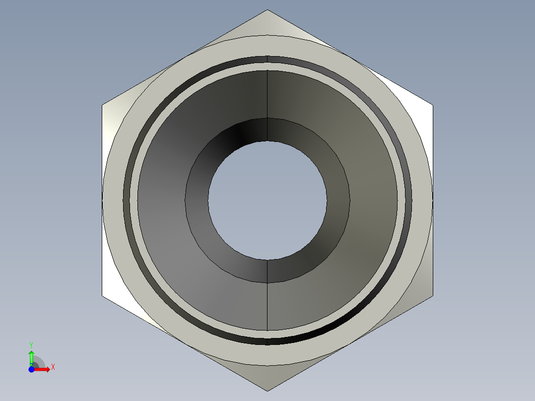 卡套式工业通用硬管接头4-4_fbu-s前视图