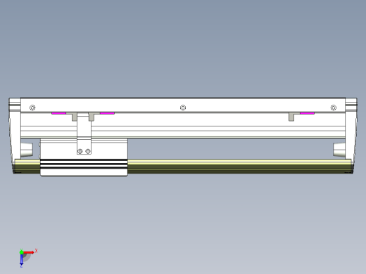 威洛博VL系列3d模型模组VL22H1Y-S250俯视缩略图