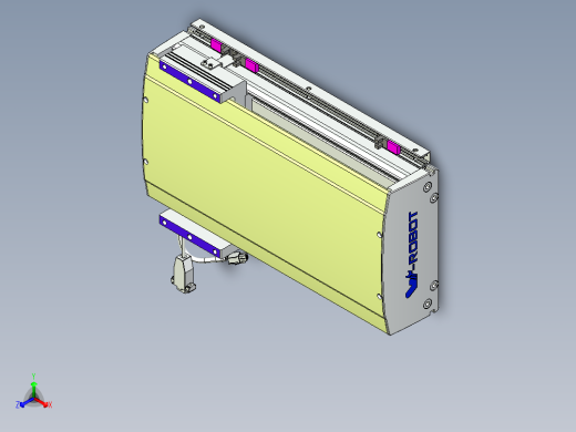 威洛博VL系列3d模型模组VL22H1Y-S250正等轴测缩略图