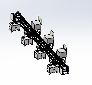 塑胶件倍速点胶生产线sw17