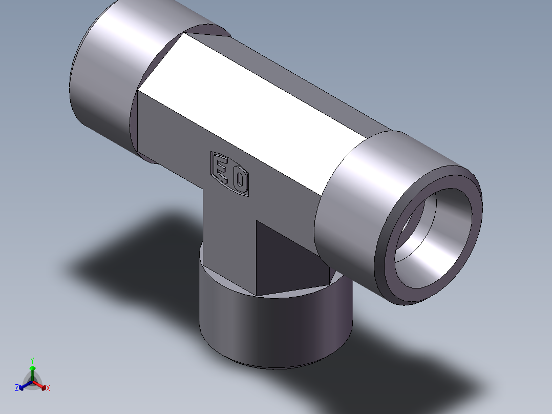 AC+AD 三通接头 T、AD-20