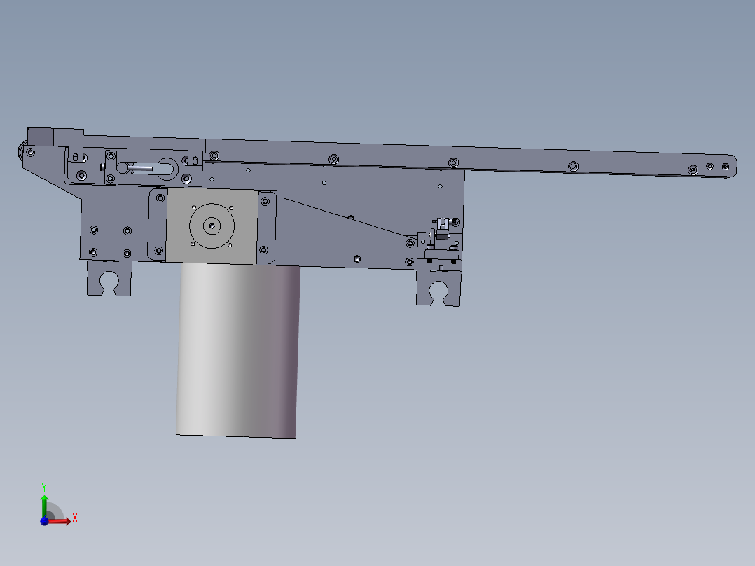 0.42米0.935米皮带机前视图