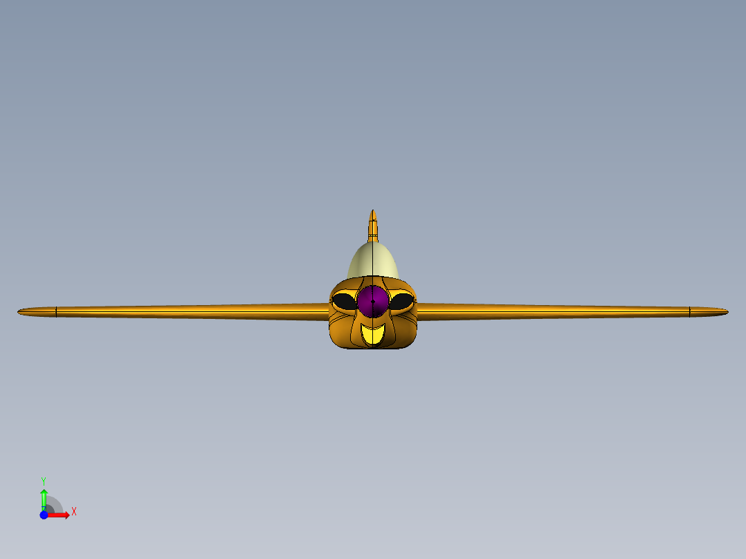 B2004433-RC_SBACH342飞机前视图