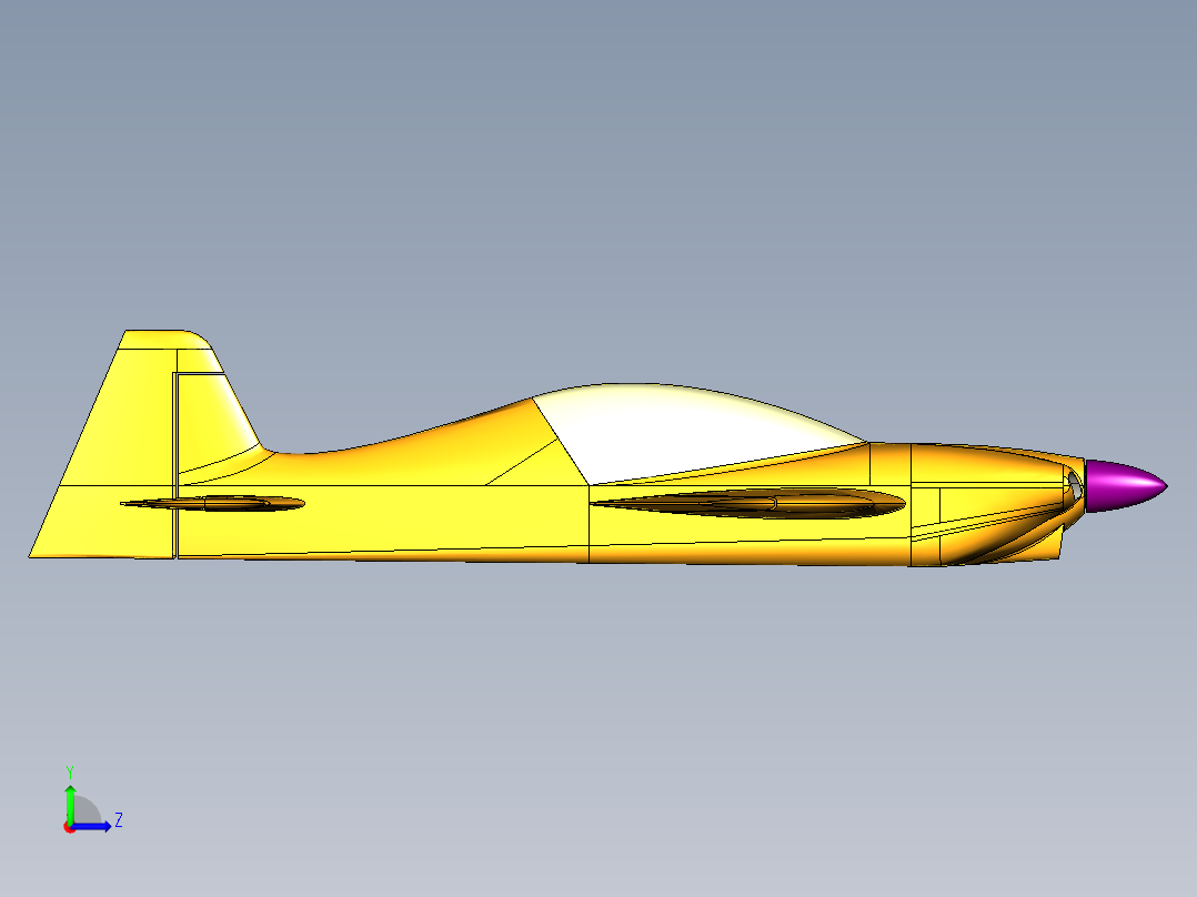 B2004433-RC_SBACH342飞机左视图
