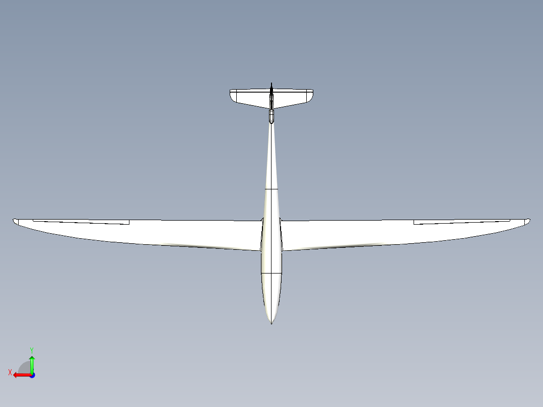 B3004197-SZD 55飞机后视图