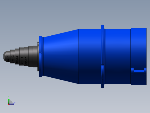A2004980-航空插头左视缩略图
