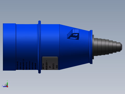 A2004980-航空插头右视缩略图