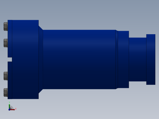用于工业污泥的压滤机filter-press-model-msh-模型格式为 stp前视缩略图