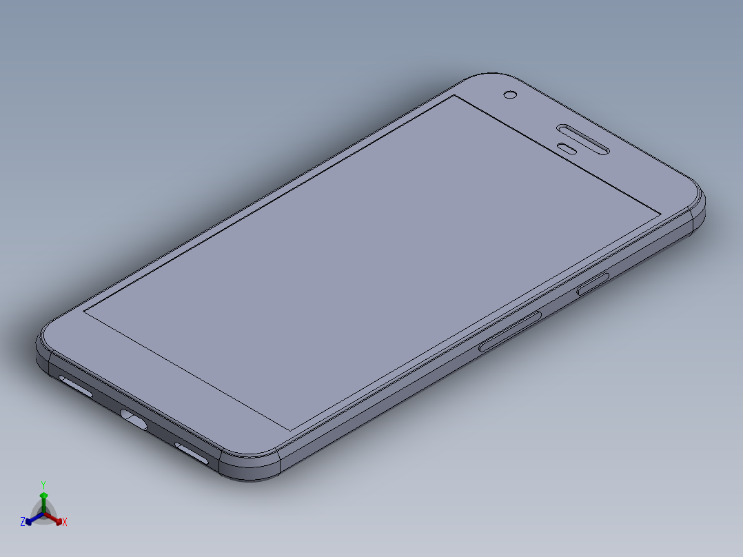 谷歌pixel xl 12正等轴测图