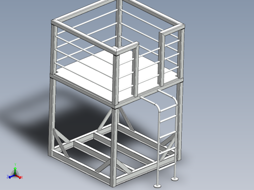 焊接件工业钢架结构