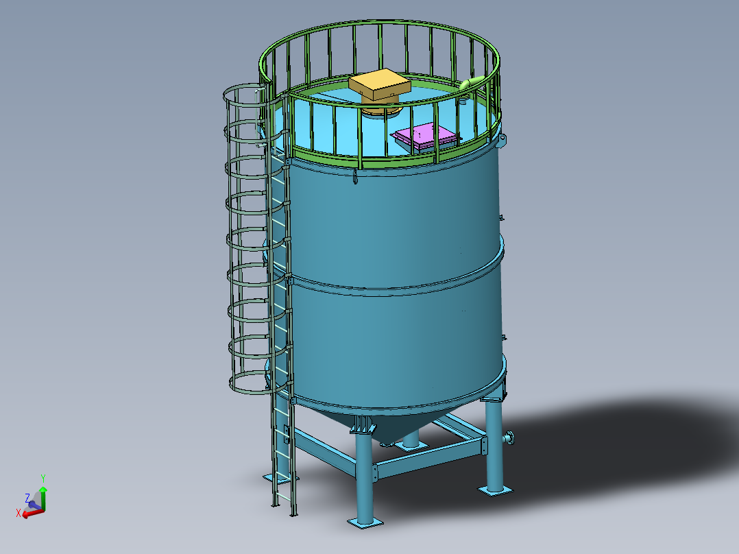 筒仓容量 28000 升