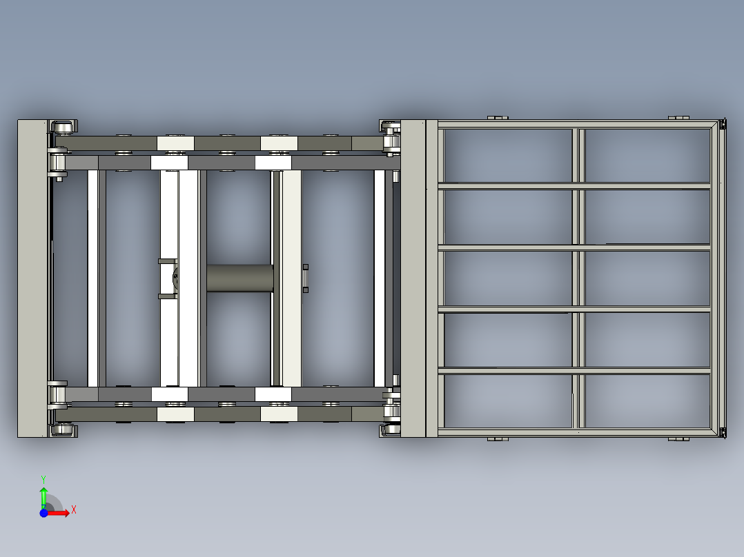 S升降平台前视图