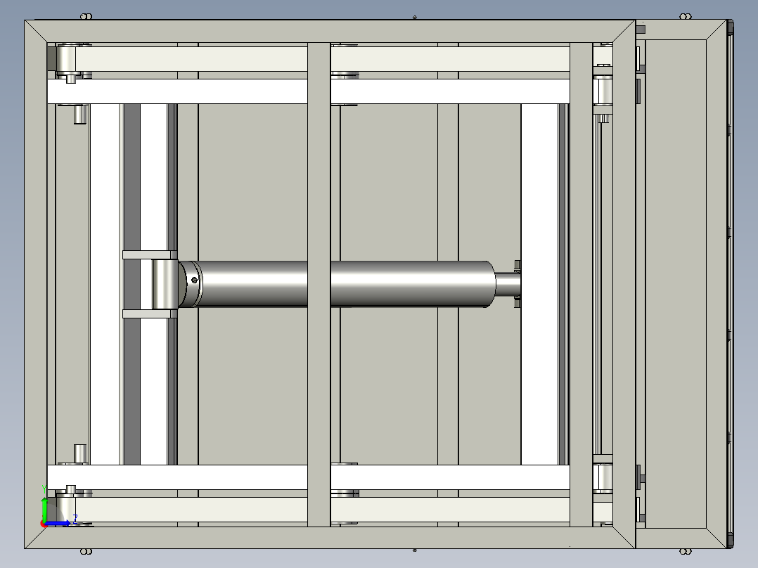 S升降平台左视图