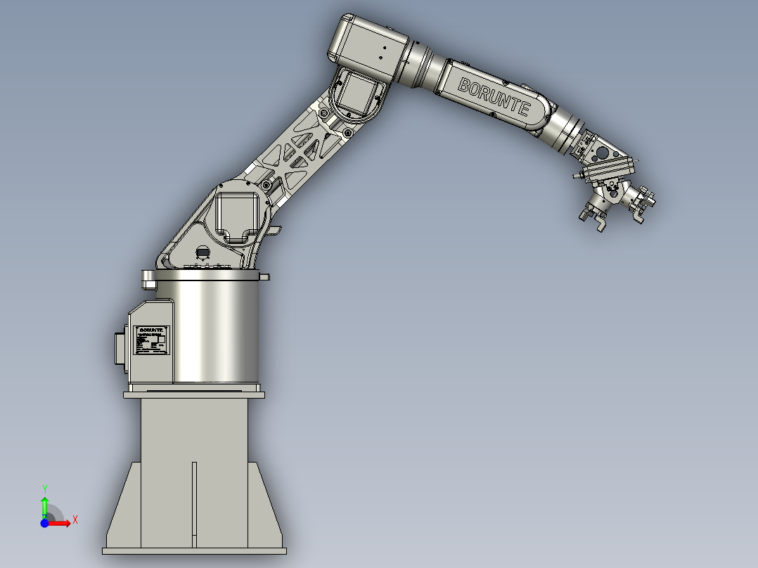 BRTIRUS0805A新款小红人方案模型前视图
