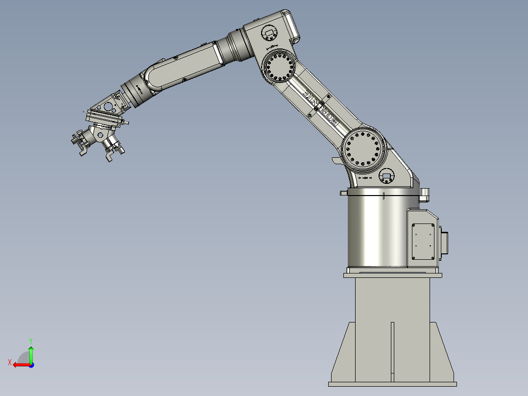 BRTIRUS0805A新款小红人方案模型后视图