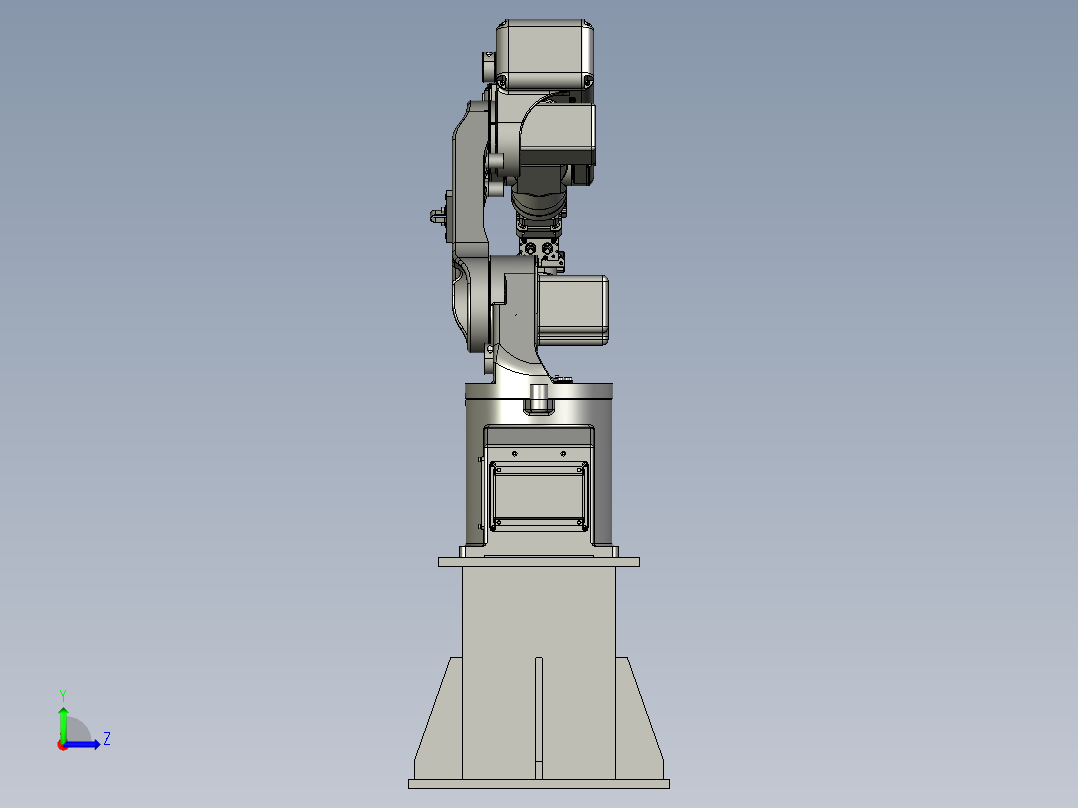 BRTIRUS0805A新款小红人方案模型左视图