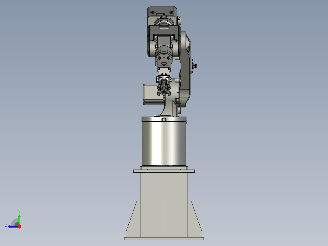 BRTIRUS0805A新款小红人方案模型右视图