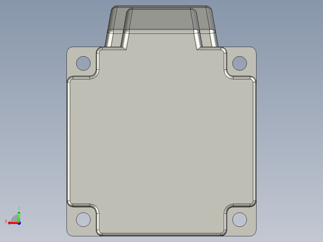 松下400WMSMD042G1U-J_中惯量-MSME后视图