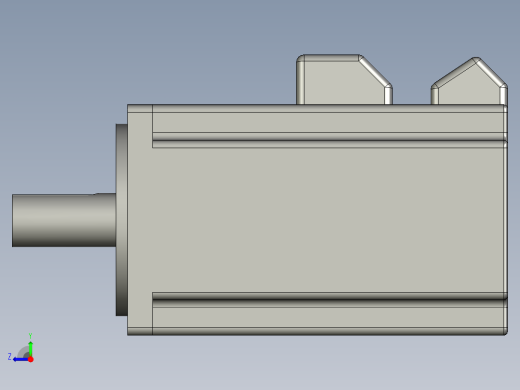 松下400WMSMD042G1U-J_中惯量-MSME右视缩略图