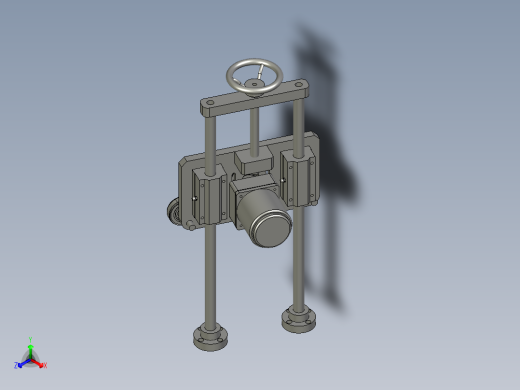 入料压料机构1正等轴测缩略图