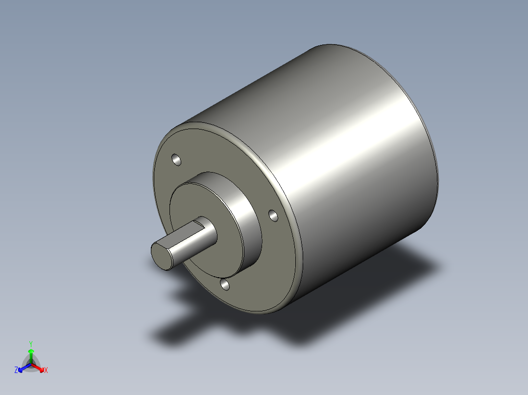 编码器EA640P06A-1000-2M正等轴测图