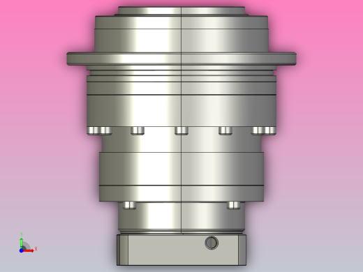 HD系列行星减速器前视缩略图