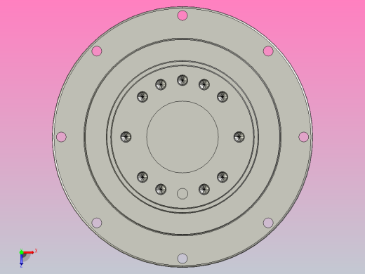 HD系列行星减速器俯视缩略图