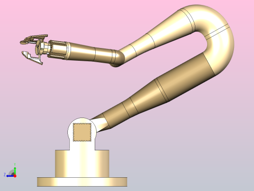 五轴机械臂右视缩略图