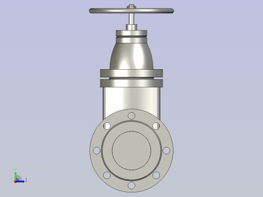 ASG-0024DN100闸阀BCD-as左视缩略图