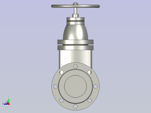 ASG-0024DN100闸阀BCD-as右视缩略图