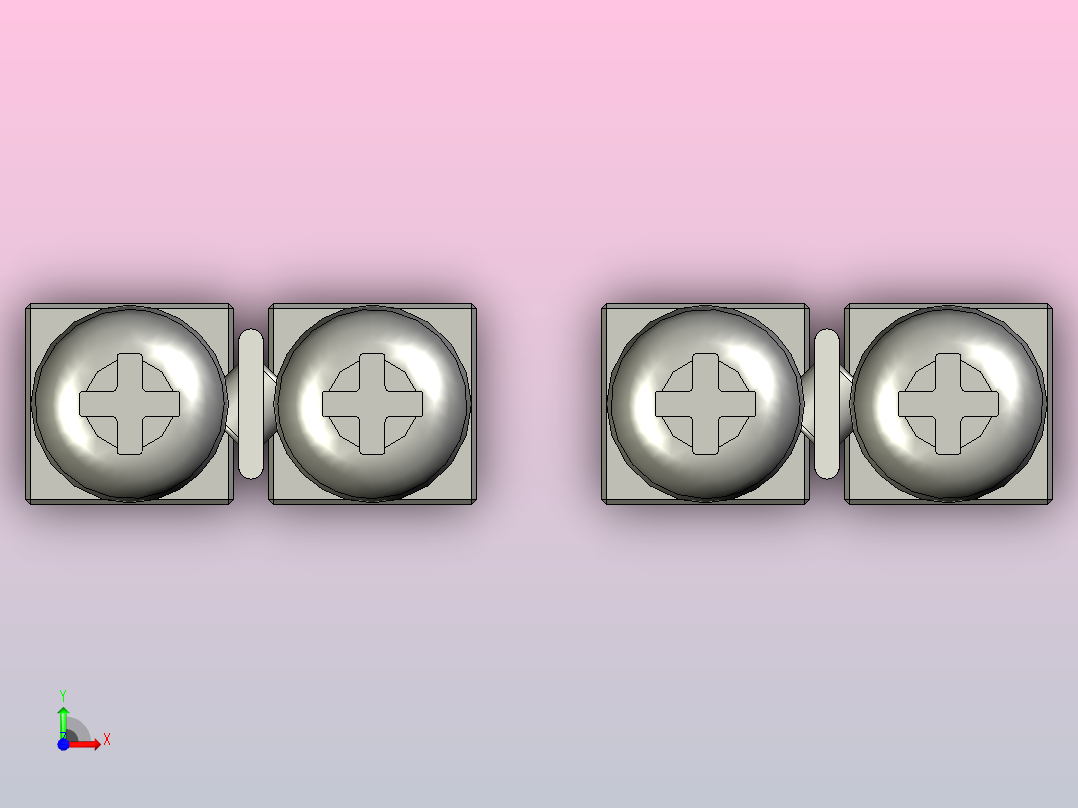 带交叉滚子d3mm和125mm行程的线性导轨JV 3-125前视图