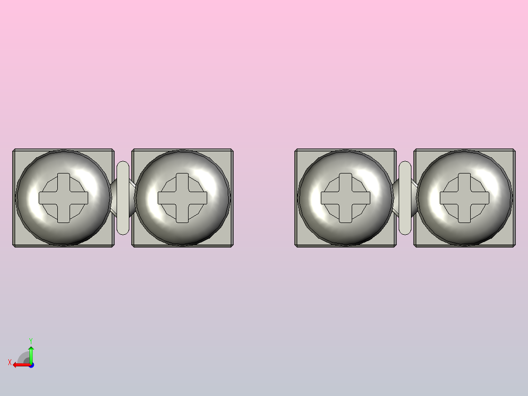 带交叉滚子d3mm和125mm行程的线性导轨JV 3-125后视图