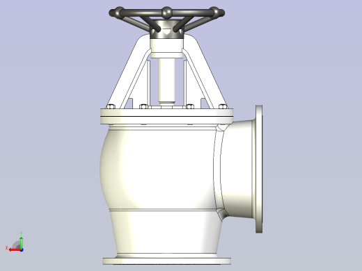 CB╱T 3087-1994[法兰铸钢直角出海阀B4200]后视缩略图