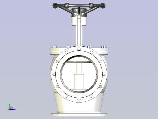 CB╱T 3087-1994[法兰铸钢直角出海阀B4200]左视缩略图