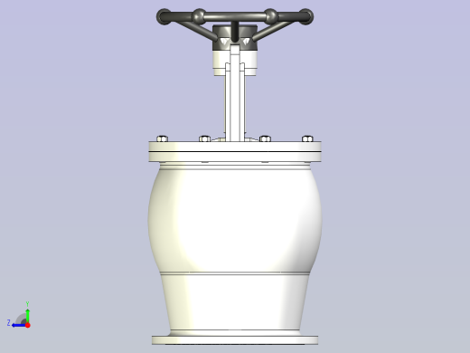 CB╱T 3087-1994[法兰铸钢直角出海阀B4200]右视缩略图