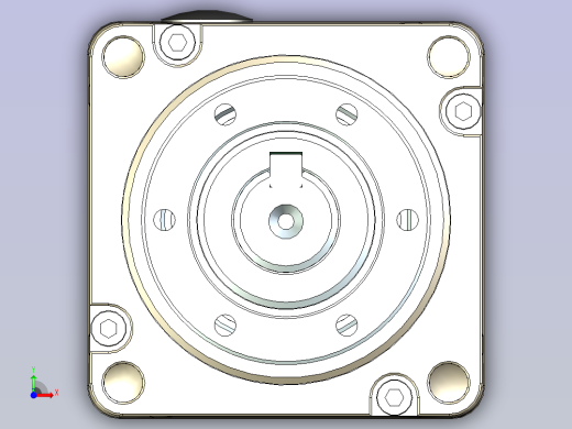 JSCC精研伺服减速机 60gbhf01前视缩略图