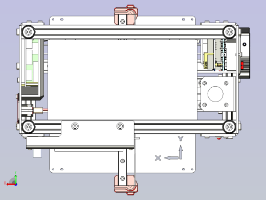 EAGLEmake EM1-Pro 3D打印机后视缩略图
