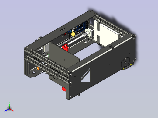 EAGLEmake EM1-Pro 3D打印机正等轴测缩略图