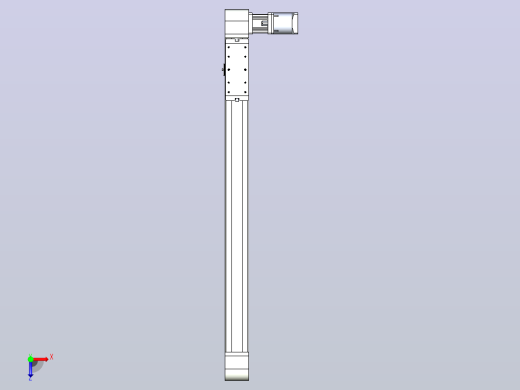 带式直线轴半闭式TPA-ONB-100-232-L1050-DL-J90-N3俯视缩略图
