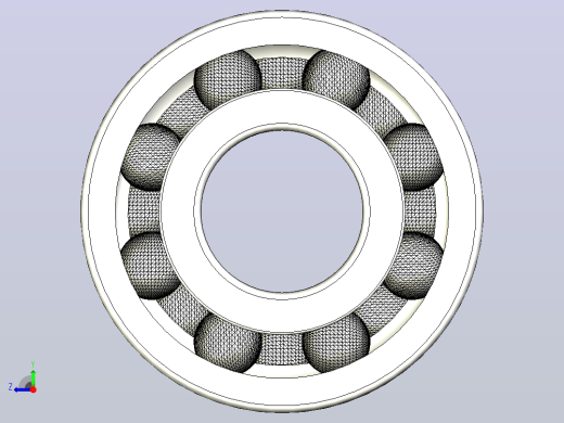 SKF 3305A，双列角接触球轴承右视缩略图