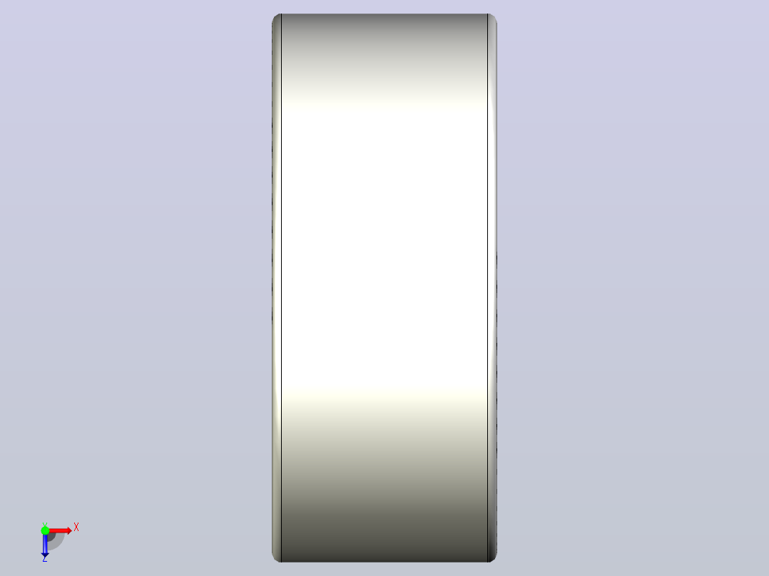 SKF 3305A，双列角接触球轴承俯视图