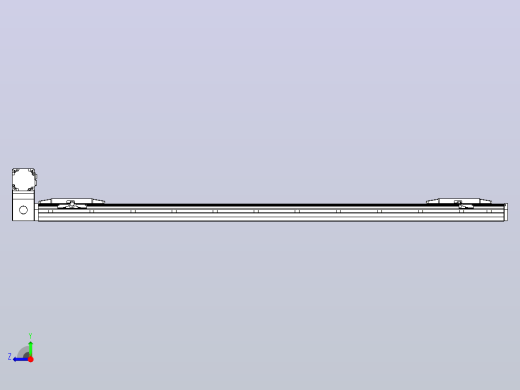 皮带直线轴双滑块型TPA-GCBS-150-P80-L575-LU-M75-N3右视缩略图