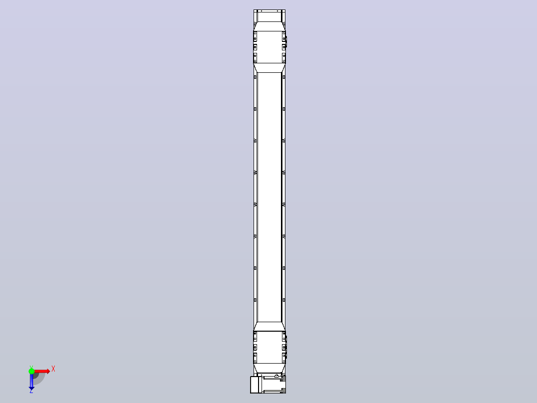 皮带直线轴双滑块型TPA-GCBS-150-P80-L575-LU-M75-N3俯视图