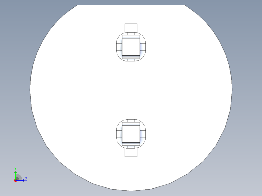 LED 灯模型左视缩略图