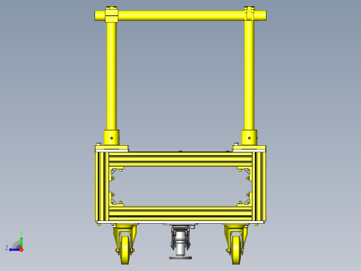 铝框台车右视缩略图