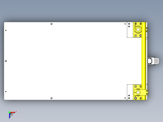 铝框台车俯视缩略图