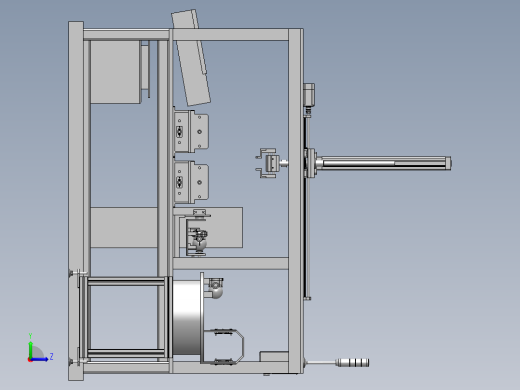 实验平台总装左视缩略图