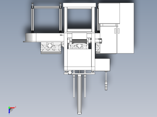 实验平台总装俯视缩略图
