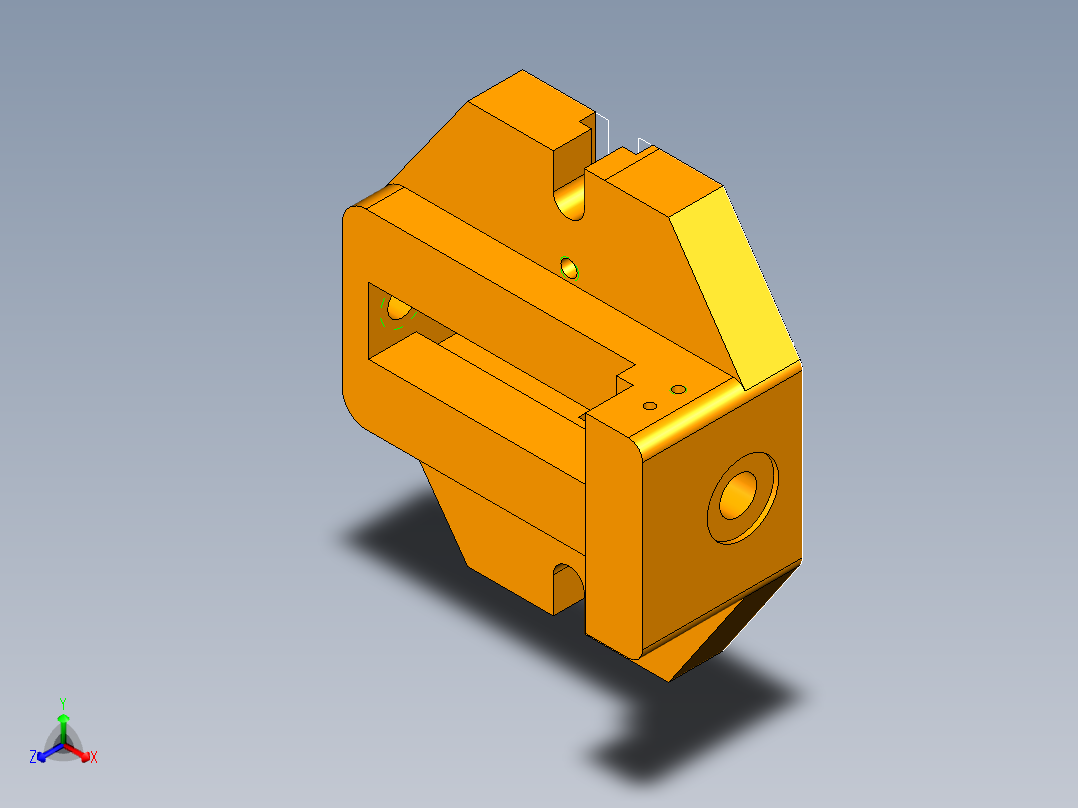 拨叉铣面夹具（CAD图+UG三维）