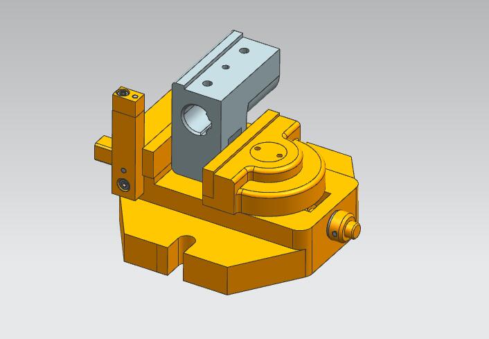 拨叉铣面夹具（CAD图+UG三维）